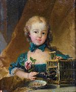 Francois Boucher Playing with a Goldfinch France oil painting artist